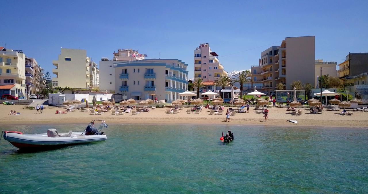 Christina Beach Hotel Ханья Экстерьер фото