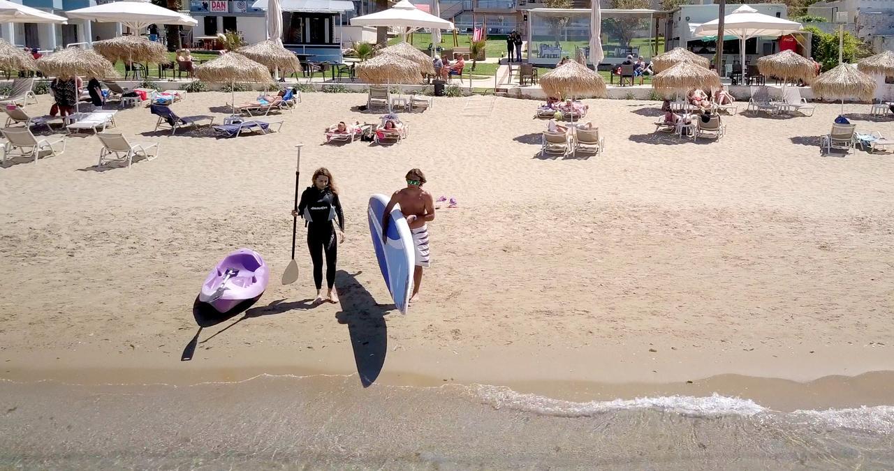 Christina Beach Hotel Ханья Экстерьер фото