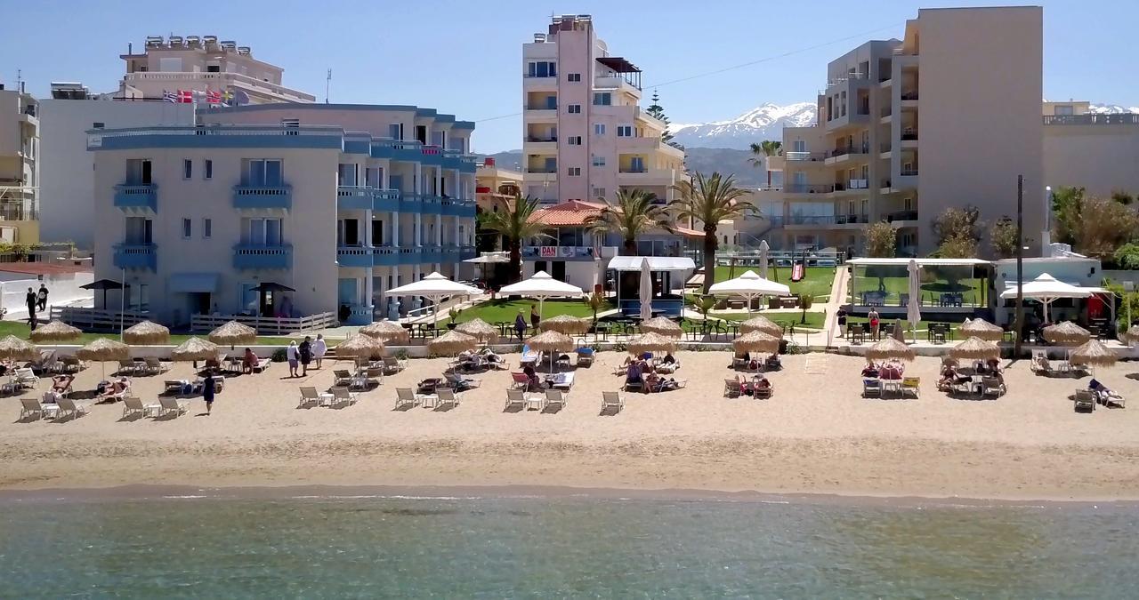 Christina Beach Hotel Ханья Экстерьер фото