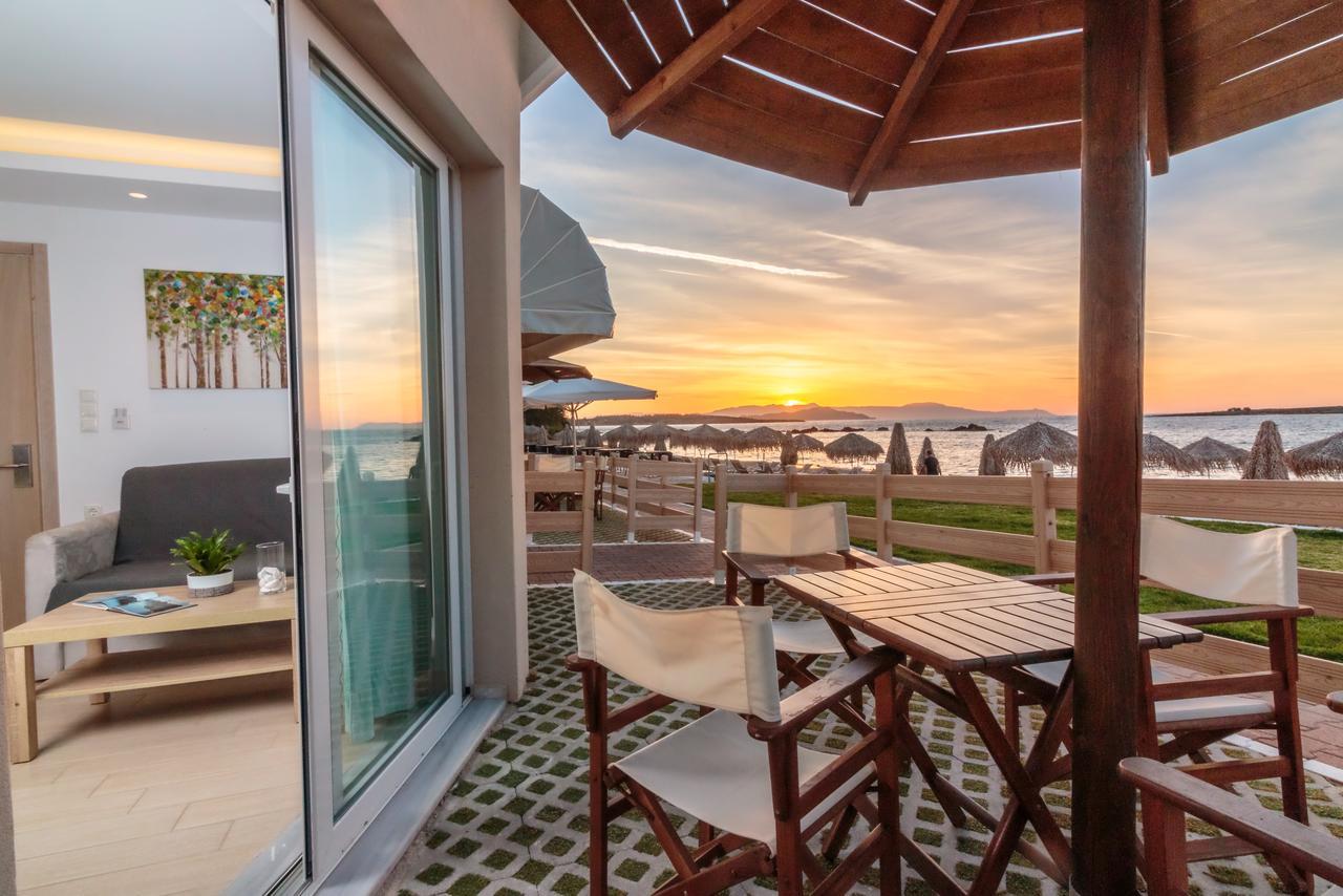 Christina Beach Hotel Ханья Экстерьер фото