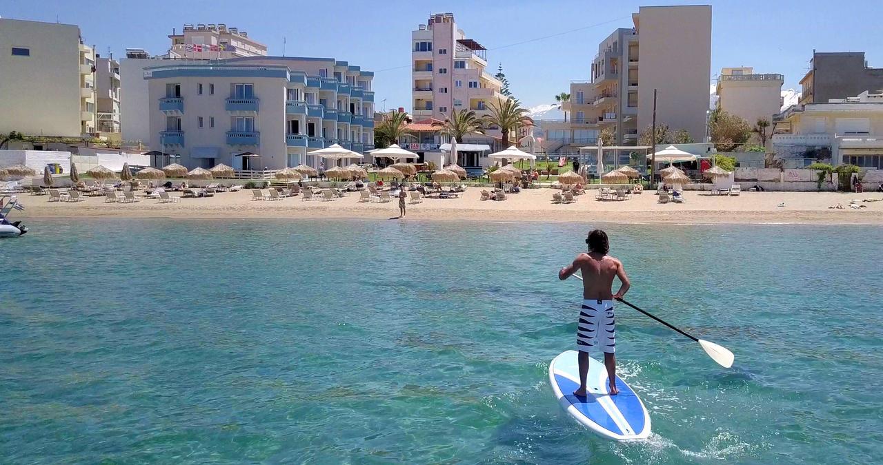 Christina Beach Hotel Ханья Экстерьер фото