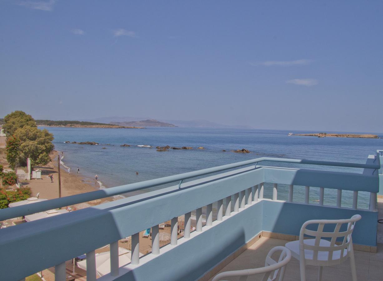 Christina Beach Hotel Ханья Экстерьер фото